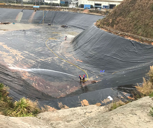 娄星废水池清理